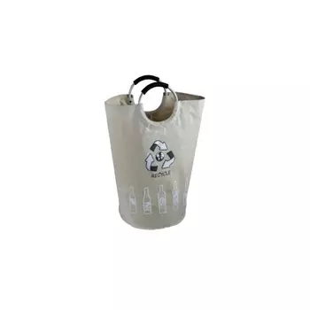 Корзина для белья FIXSEN LOFT STYLE с алюминиевыми ручками бежевая (FX-1012)