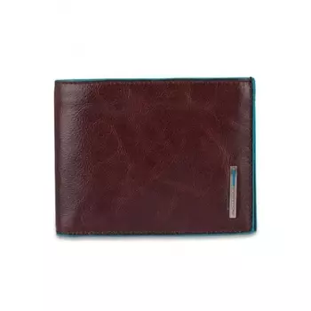 Кошелек мужской Piquadro Blue Square PU1241B2R/MO темно-коричневый натур.кожа