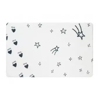 Коврик для ванной Fixsen Teddy Sky белый 50х80см (FX-6001S)