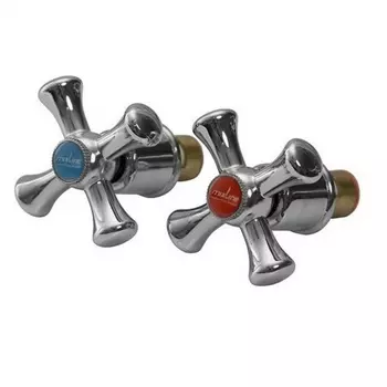 Кран-букса 1/2 кер 8*24 с маховиком КРЕСТ ML10 (блистер) MIXLINE пара (526765)