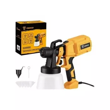 Краскопульт электрический DEKO SG550DK, 800 мл, 550Вт