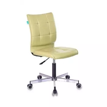 Кресло Бюрократ CH-330M/GREEN без подлокотников зеленый Best 79 искусственная кожа крестовина металл