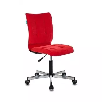 Кресло Бюрократ CH-330M/VELV88 красный Velvet 88 крестовина металл
