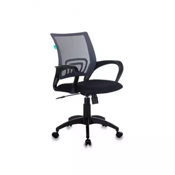 Кресло Бюрократ CH-695N/DG/TW-11 спинка сетка серый TW-04 сиденье черный TW-11