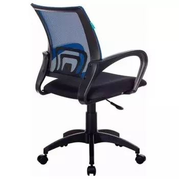 Кресло Бюрократ CH-695NLT синий TW-05 сиденье черный TW-11 сетка/ткань крестов. пластик