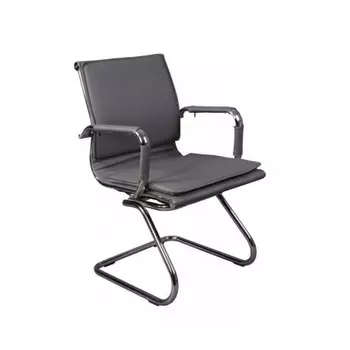 Кресло Бюрократ CH-993-Low-V/grey низкая спинка серый искусственная кожа