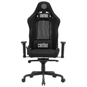 Кресло Cactus CS-CHR-MC04-BBK черный крестов. сталь пластик черный