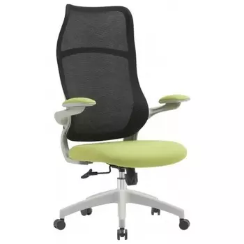Кресло Cactus CS-GMC505-GYGN черный сиденье салатовый сетка/ткань крестов. пластик пластик серый