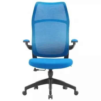 Кресло Cactus CS-MC505-BL темно-синий сиденье темно-синий сетка/ткань крестов. пластик