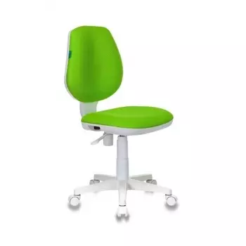 Кресло детское Бюрократ CH-W213/TW-18 салатовый TW-18 (пластик белый)