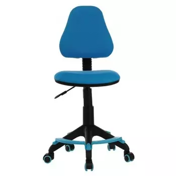 Кресло детское Бюрократ KD-4-F/TW-55 голубой