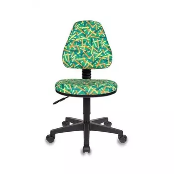 Кресло детское Бюрократ KD-4/PENCIL-GN зеленый карандаши