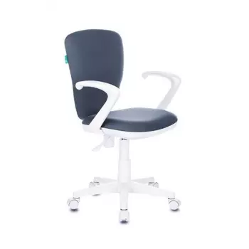 Кресло детское Бюрократ KD-W10AXSN/26-25 серый 26-25 (пластик белый)