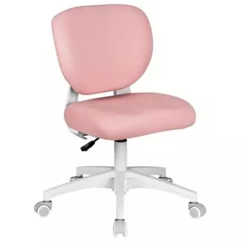 Кресло детское Cactus CS-CHR-3594PK розовый крестов. пластик белый