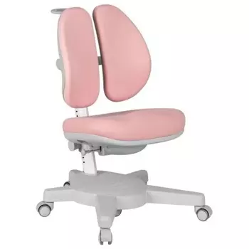 Кресло детское Cactus CS-CHR-3604PK розовый крестов. пластик серый