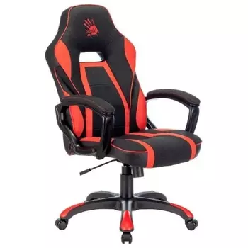 Кресло игровое A4Tech Bloody GC-250 черный/красный эко.кожа/ткань крестов.