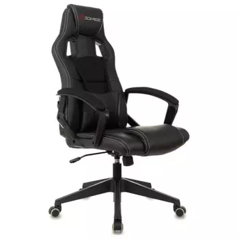 Кресло игровое Zombie Arena черный эко.кожа/ткань крестов. пластик