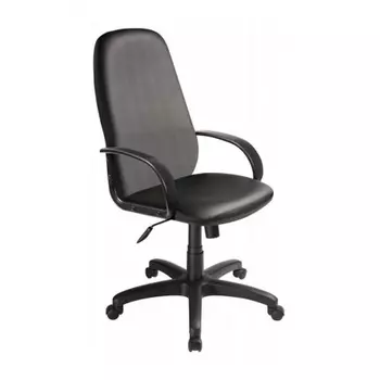 Кресло руководителя Бюрократ CH-808AXSN/Or-16 черный искусственная кожа
