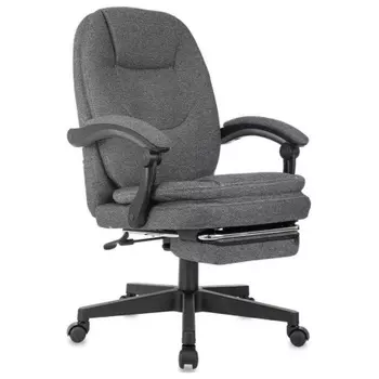 Кресло руководителя Бюрократ CH-868MSG-BF серый 3C1 крестов. пластик подст.для ног пластик черный