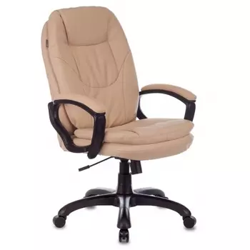 Кресло руководителя Бюрократ CH-868N бежевый Or-14 эко.кожа крестовина пластик