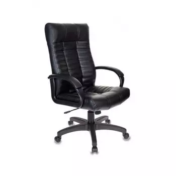 Кресло руководителя Бюрократ KB-10/BLACK черный искусственная кожа
