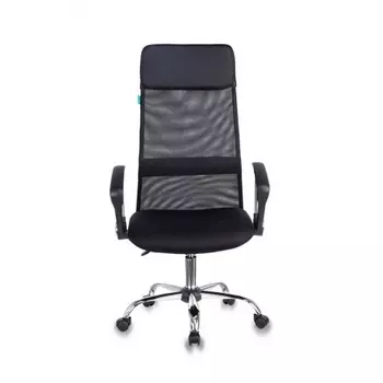 Кресло руководителя Бюрократ KB-6N/SL/B/TW-11 черный сетка