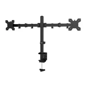 Кронштейн для мониторов ЖК Buro M052 черный 15"-32" макс.8кг крепление к столешнице поворот и наклон