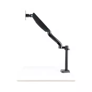 Кронштейн для мониторов ЖК Buro M10 черный 15"-32" макс.9кг крепление к столешнице поворот и наклон