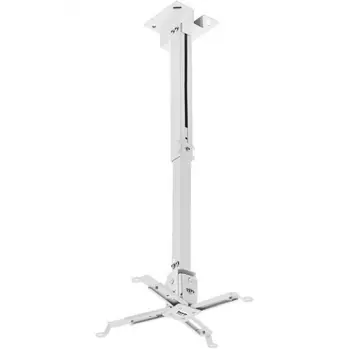 Кронштейн для проектора Buro PR04-W белый макс.20кг потолочный поворот и наклон