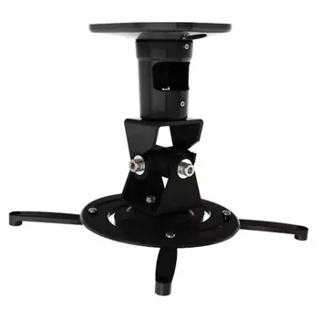 Кронштейн для проектора Cactus CS-VM-PR01-BK черный макс.23кг настенный и потолочный поворот и наклон