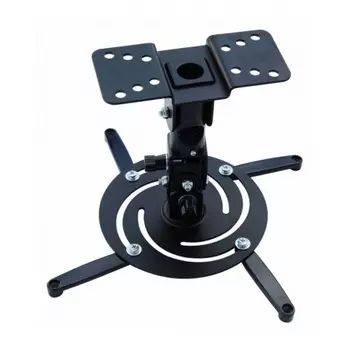 Кронштейн для проектора Cactus CS-VM-PR04-BK черный макс.21кг настенный и потолочный поворот и наклон