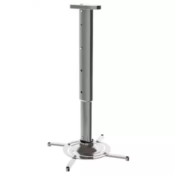 Кронштейн для проектора Cactus CS-VM-PR05L-AL серебристый макс.22кг настенный и потолочный поворот и наклон