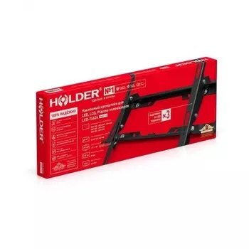 Кронштейн для телевизора Holder T4624-B черный 32"-55" макс.40кг настенный наклон