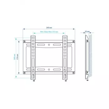 Кронштейн для телевизора Kromax IDEAL-5 белый
