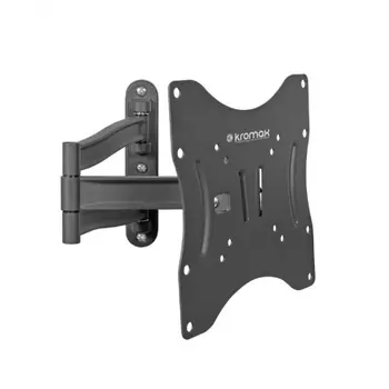 Кронштейн настенный Kromax TECHNO-3 GREY 15-40" (наклон +8°/-15°, поворот 180°, до 20 кг, серый)
