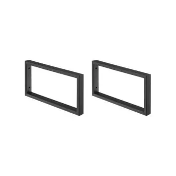 Кронштейн VIANT П-образный черный, комплект 2 шт. (VKRCH4523-P)