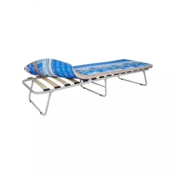 Кровать расклад. "Марфа--1" на ламелях с матрасом 7 см (,до 100кг) КРЛ-210 (ЗМИ)