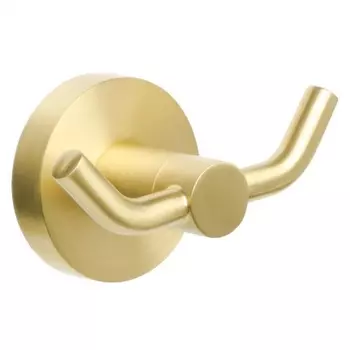 Крючок двойной золото-сатин Fixsen Comfort Gold (FX-87005A)