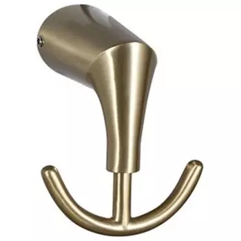 Крючок FASHUN настенный двойной бронза (A1805-2-21)