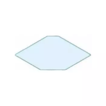 Крыша плексиглас Timo ILMA 701 100*100 (roof-701)