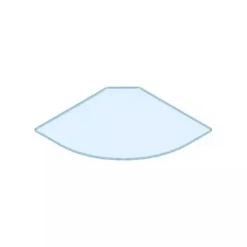 Крыша плексиглас Timo ILMA 909 90*90 (roof-909)