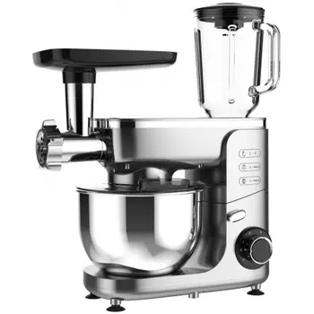 Кухонная машина Hyundai HYM-S7651 серебристый