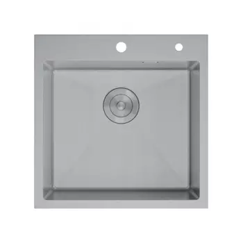 Кухонная мойка D&K нержавеющая сталь сатин (DKS505004)
