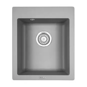 Кухонная мойка GRANULA (4201, АЛЮМИНИУМ)