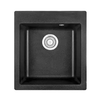 Кухонная мойка GRANULA (4201, ЧЁРНЫЙ)