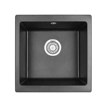 Кухонная мойка GRANULA (4451, ЧЁРНЫЙ)