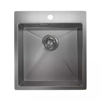 Кухонная мойка GRANULA (4600, СТАЛЬ САТИН)