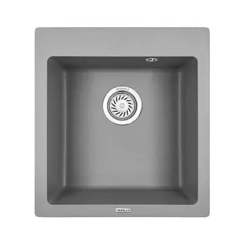 Кухонная мойка GRANULA (4651, АЛЮМИНИУМ)