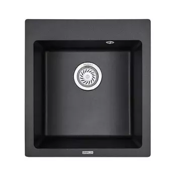 Кухонная мойка GRANULA (4651, ЧЁРНЫЙ)