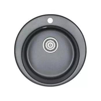 Кухонная мойка GRANULA (4801, ШВАРЦ)